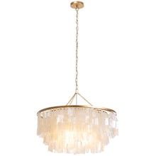 Mira Capiz Shell 3 Light Pendant